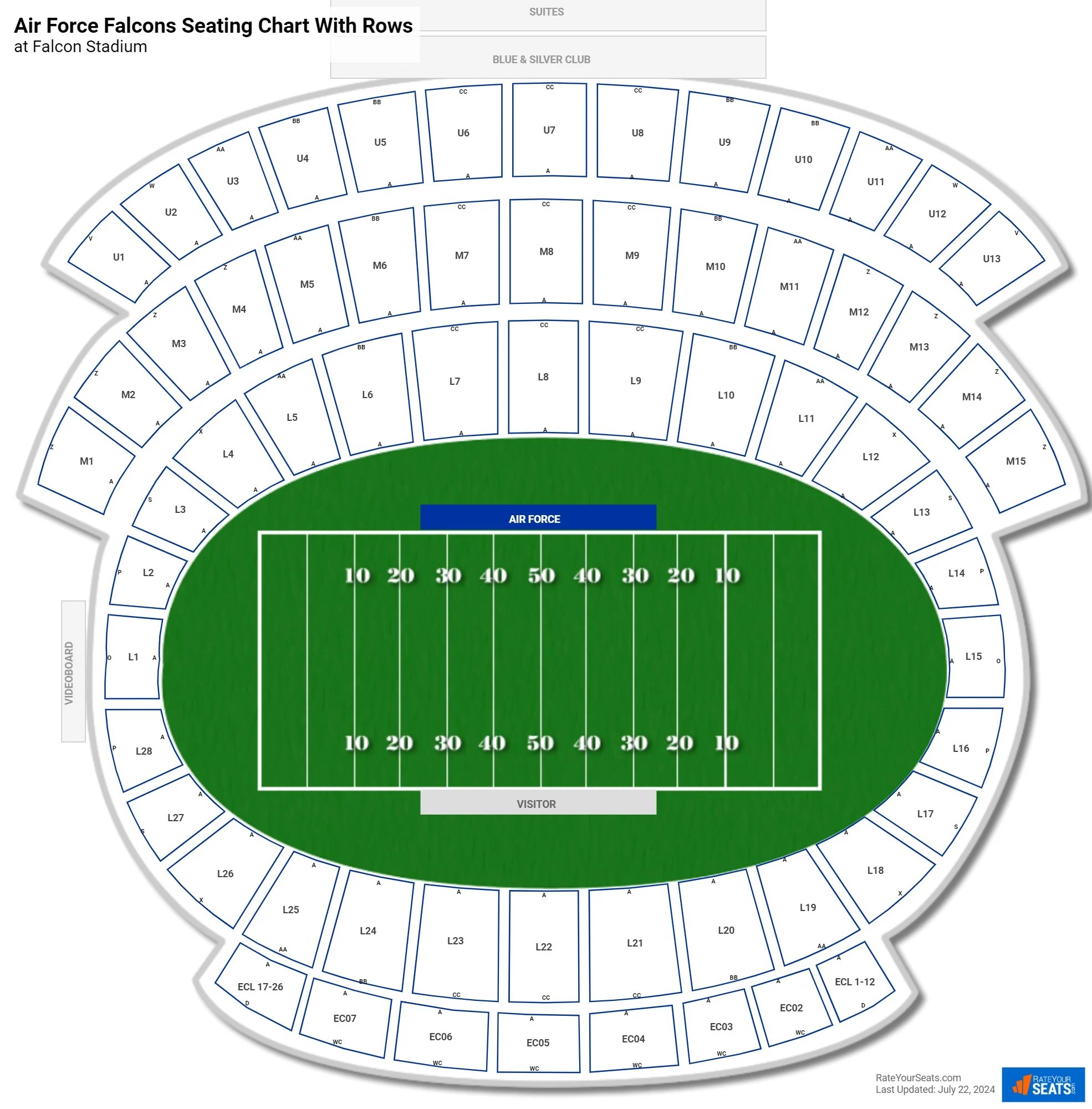 Air Force Academy Stadium Seating