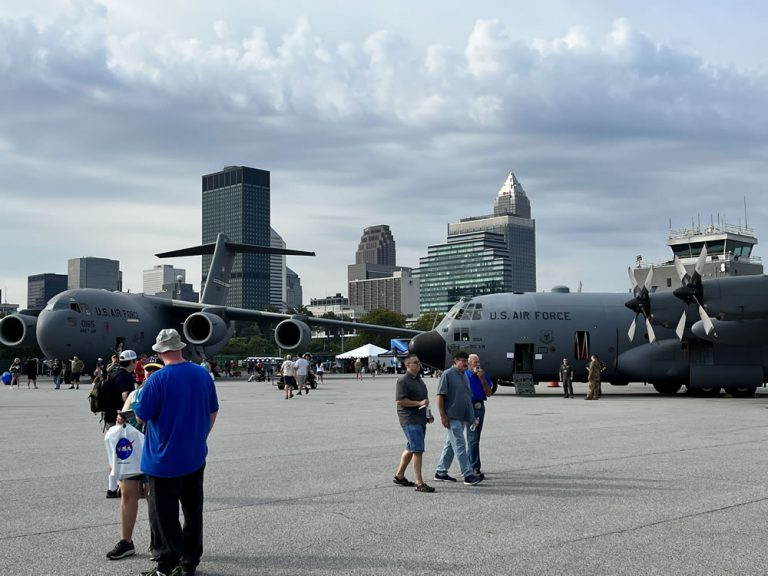 Airshow In Cleveland