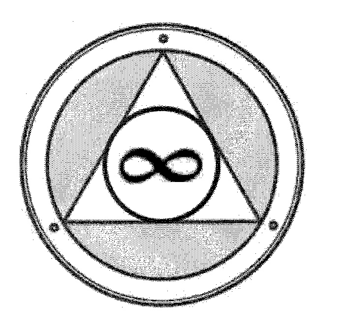 Circle Inside A Triangle Symbol