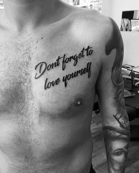 How To Choose Tattoo Chest Quotes? Get Ideas Now