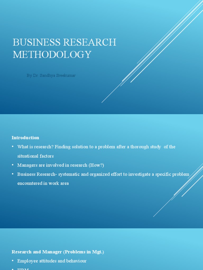 Intro About Business