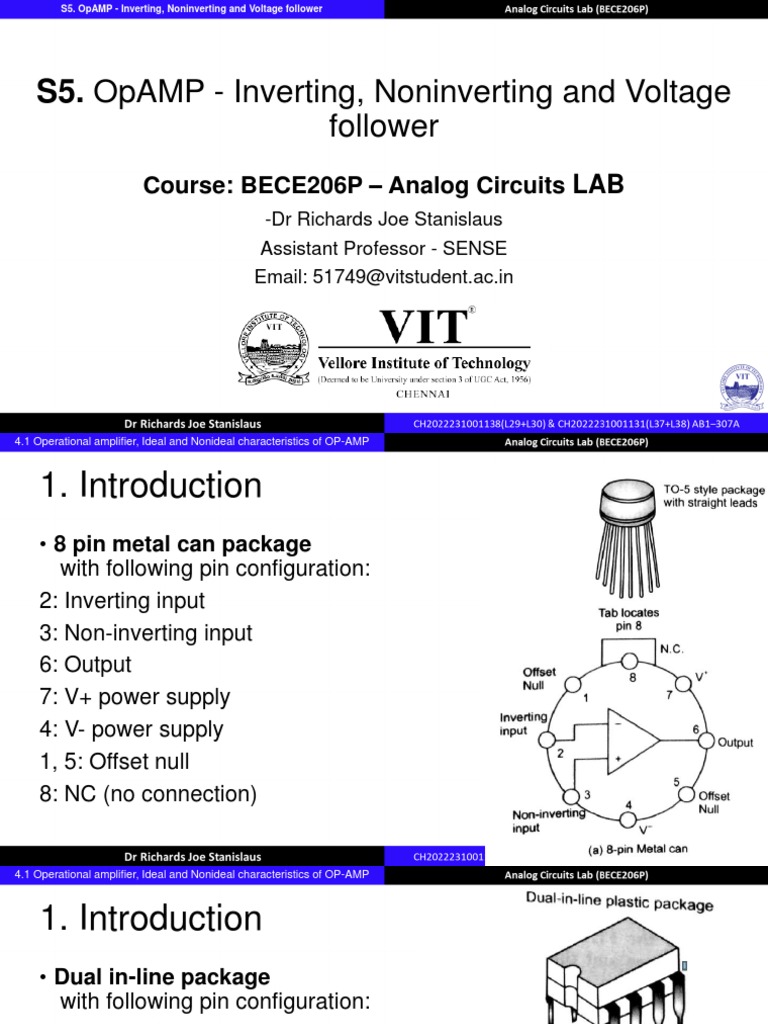 Inverting And Noninverting