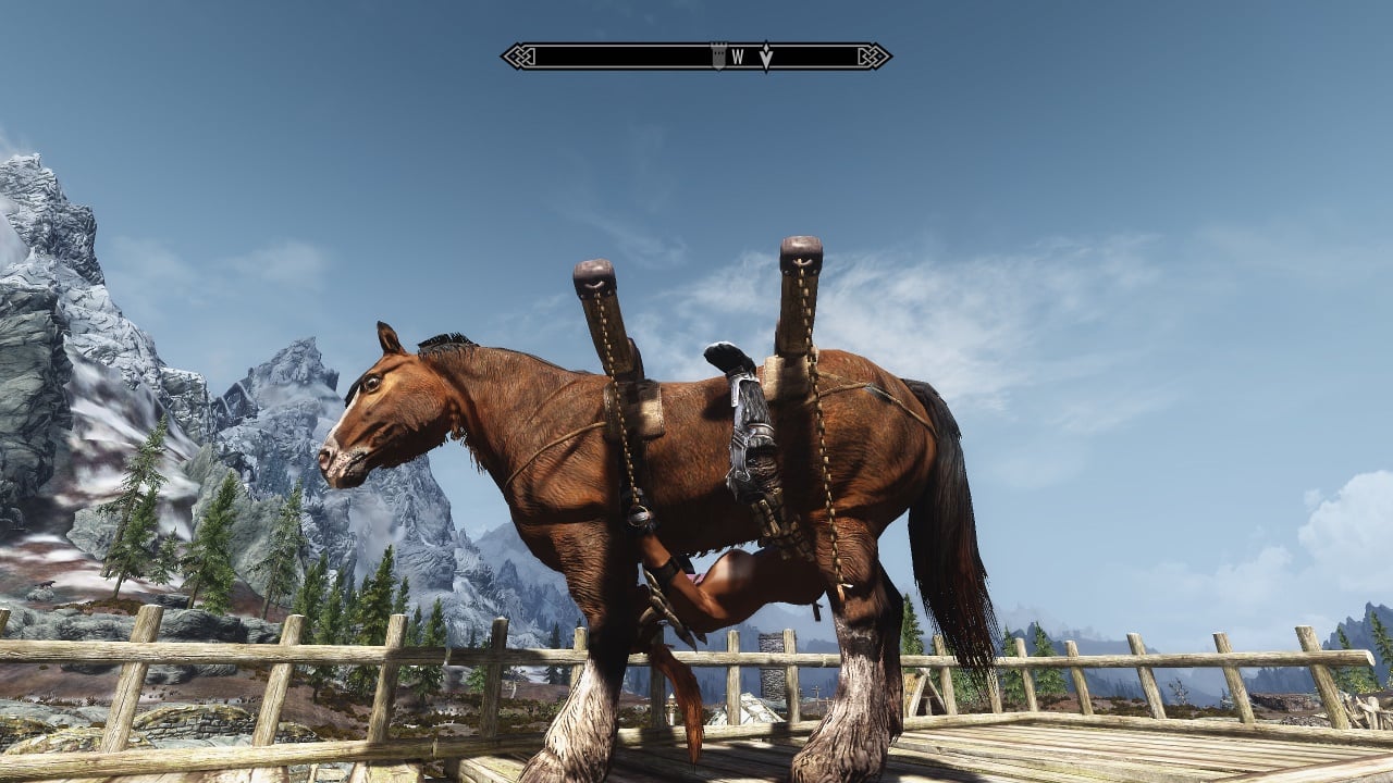 Lara With A Horse Full