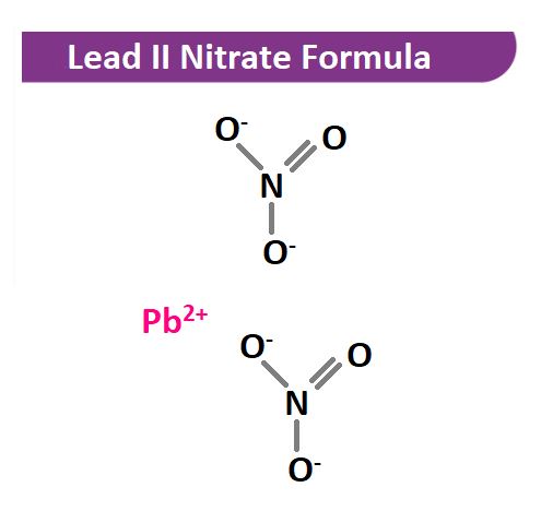 Lead Nitrate Molecular Formula