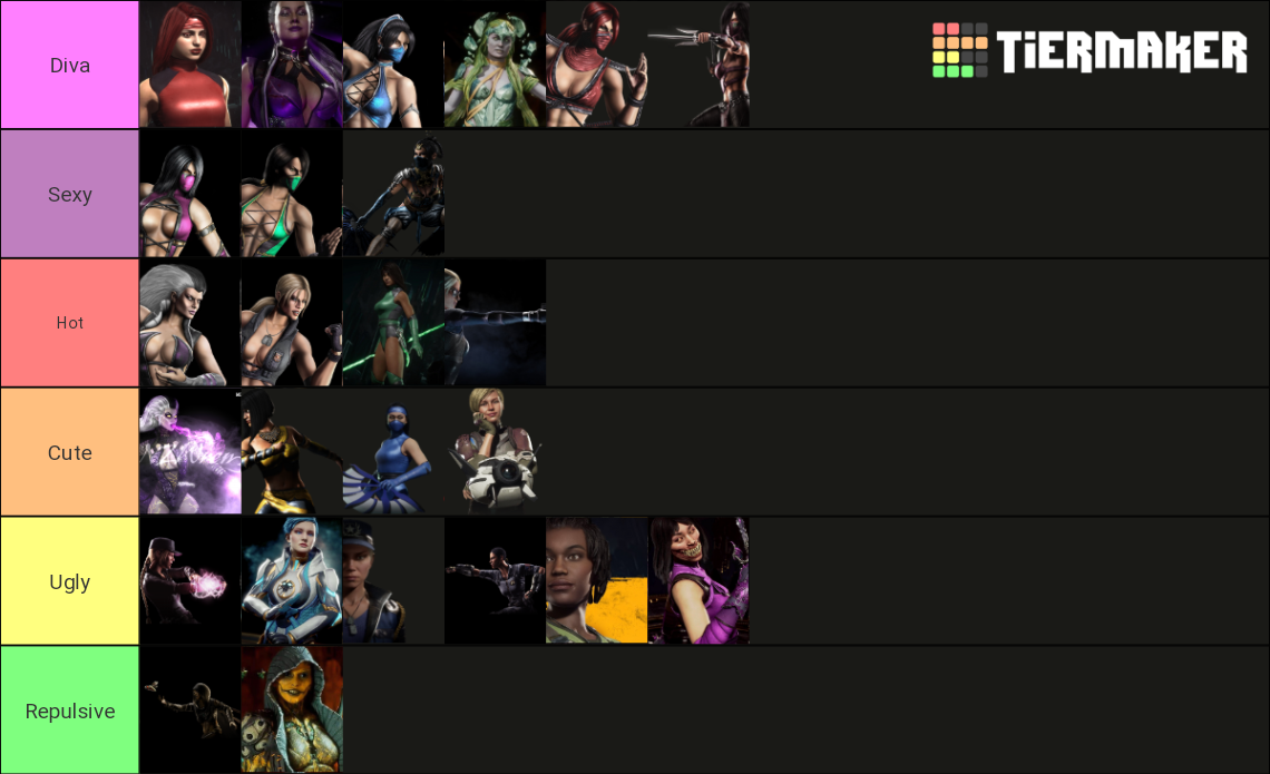 Mk9 Female Characters