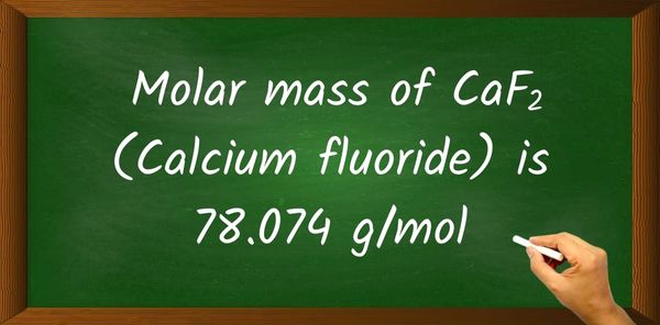Molar Mass Of Calcium Fluoride
