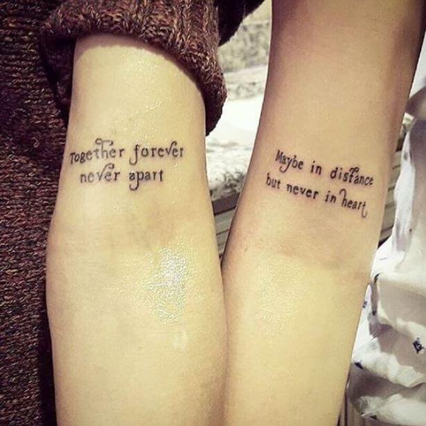 Mom And Daughter Quote Tattoos