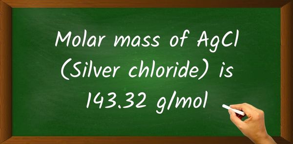 Silver Chloride: Calculate 143.32G/Mol Molar Mass Easily