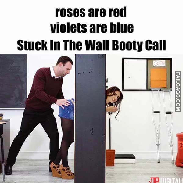 Stuck In Wall Porn Comic