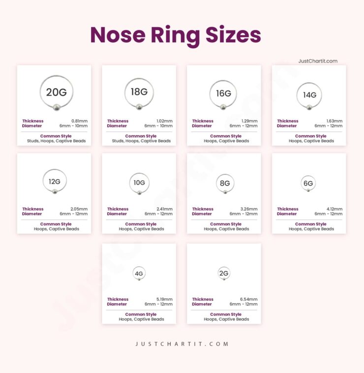 What Size Of Nose Ring Should I Get